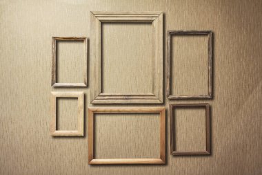 retro duvar kağıdı eski fotoğraf çerçeveleri