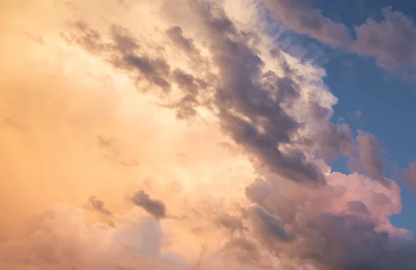 Bela Dramática Céu Fundo — Fotografia de Stock