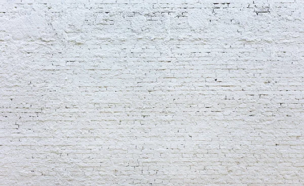 Фон Кирпичной Стены Белого Гранжа — стоковое фото