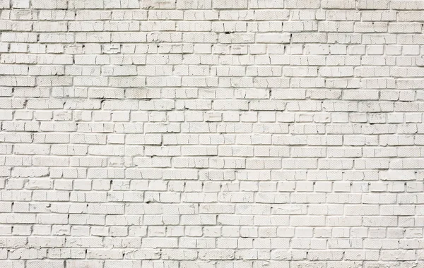 Fondo Pared Ladrillo Grunge Blanco — Foto de Stock