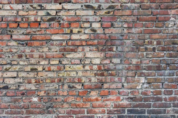 Gammal Tegel Vägg Konsistens Bakgrund — Stockfoto