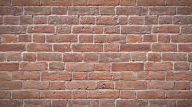 sorunsuz döngü, arka plan, eski tuğla duvar hareket