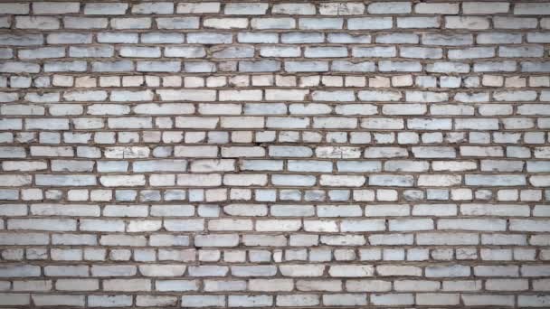 Boucle Transparente Fond Mobile Vieux Mur Briques — Video
