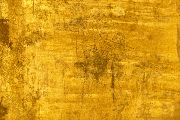 Amarelo Enferrujado Fundo Dourado — Fotografia de Stock