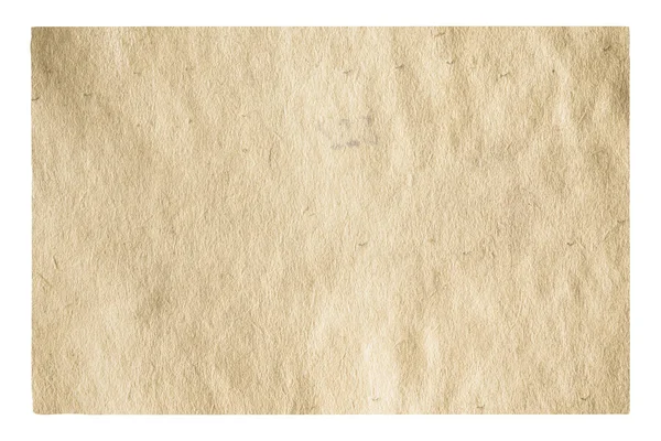 Oud Papier Geïsoleerd Witte Achtergrond Met Clipping Pad — Stockfoto