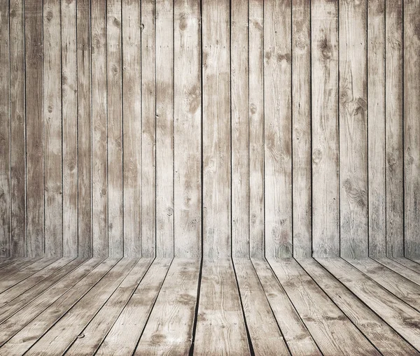 Old Wooden Interior Grungy Background — Stock Photo, Image