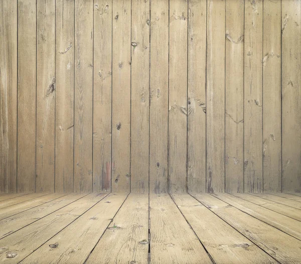 Old Wooden Interior Grungy Background — Stock Photo, Image