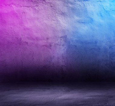 neon ışıkları ile iç