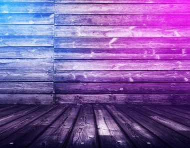 neon ışıkları ile iç