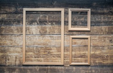 eski, duvarda çerçeve