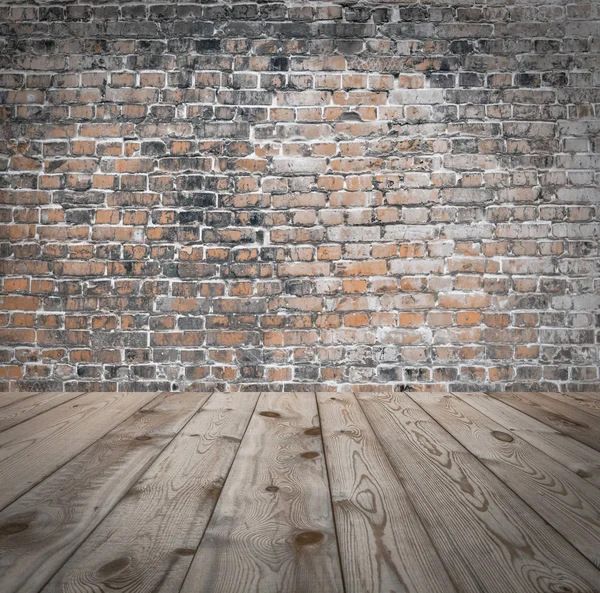 Old room with brick wall — Stock Photo, Image