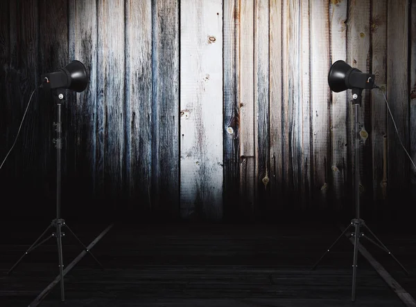 Studio dans une ancienne chambre — Photo