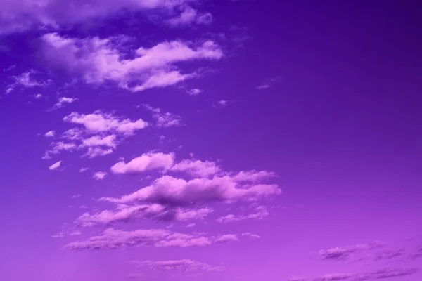 Lila ég felhők — Stock Fotó