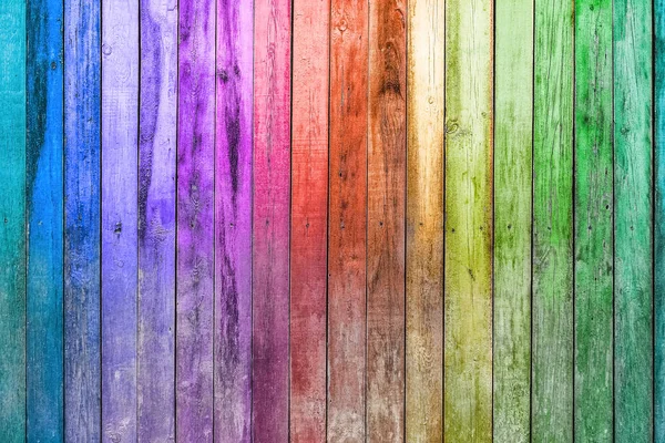 Цветной деревянный фон — стоковое фото