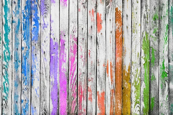 Jalá fondo de madera colorido — Foto de Stock