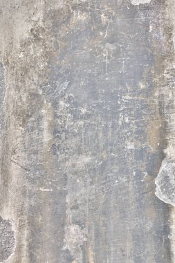 Eski kirli doku, gri beton duvar