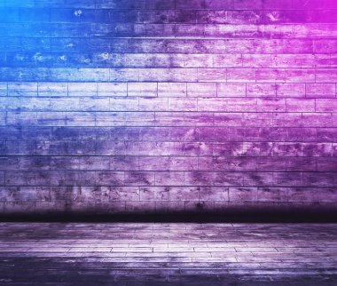 neon ışıkları ile iç