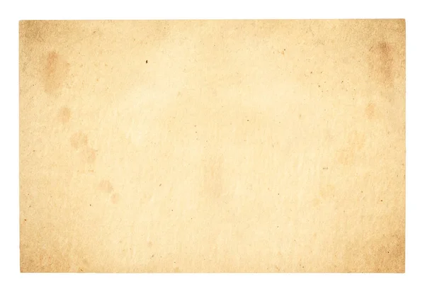 Old paper isolated — Stock Photo, Image