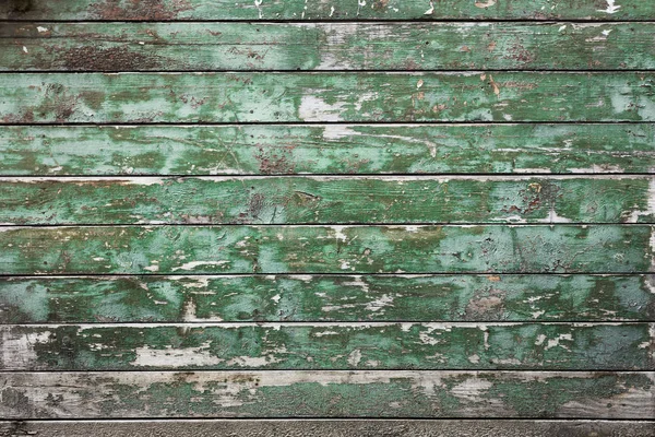 Alte Holzwand Grüner Hintergrund — Stockfoto