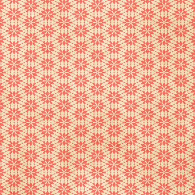 kağıt üzerinde eski retro desen