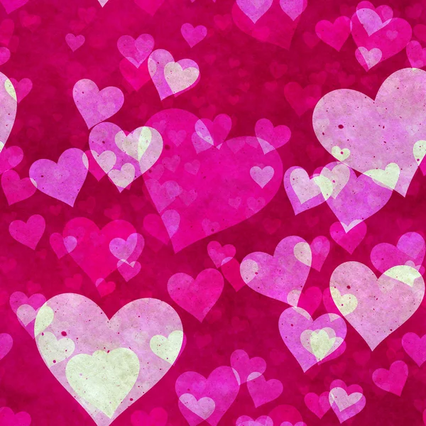 Hearts background pattern — Stock Photo, Image