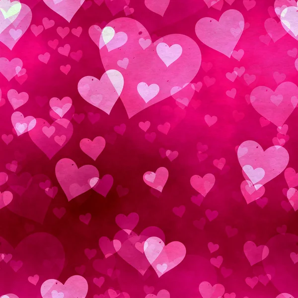 Hearts background pattern — Stock Photo, Image