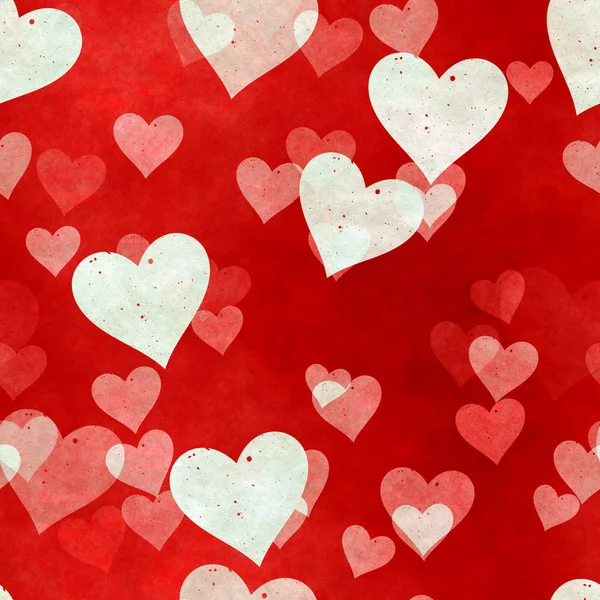 Hearts background pattern — Stock Photo, Image