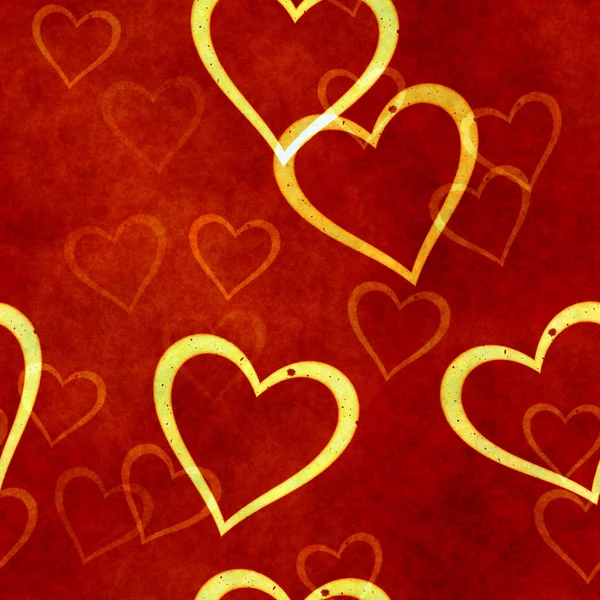 Hearts background pattern — Stock Photo, Image