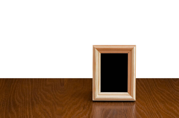 photo frame on table