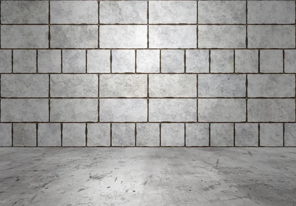 Цементный пол — стоковое фото