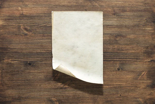 Papier op hout — Stockfoto