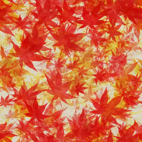 Autumn leaves seamless background — Stock Photo, Image