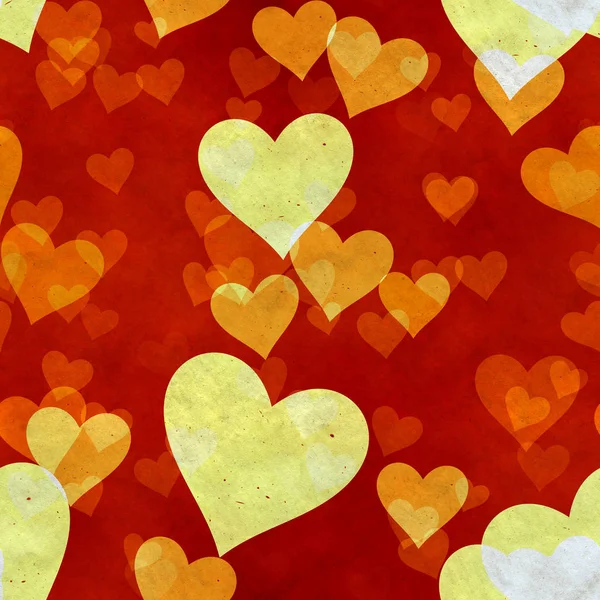 Hearts background pattern — Stock Photo, Image