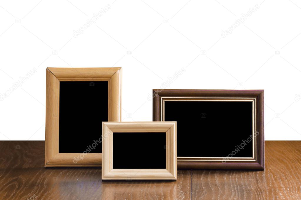 photo frame on table