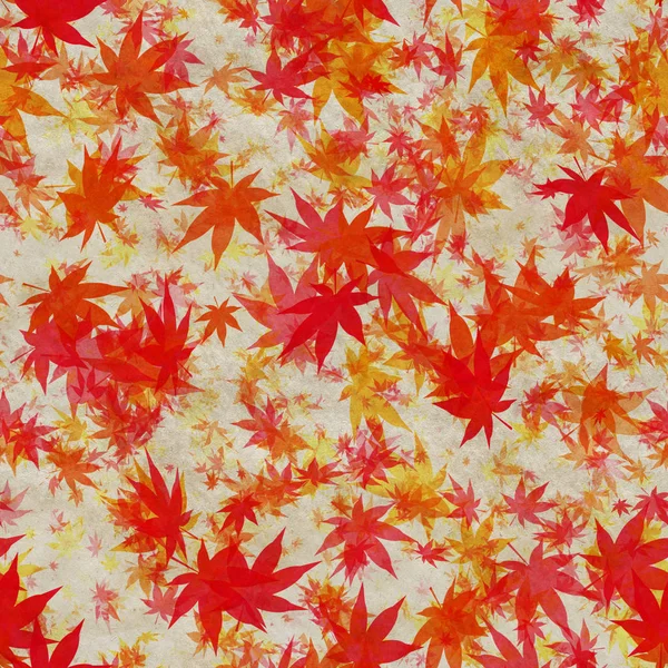Φθινοπωρινά φύλλα ομοιογενές φόντο — Φωτογραφία Αρχείου