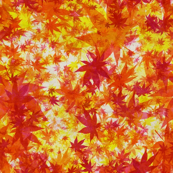 Herfstbladeren naadloze achtergrond — Stockfoto