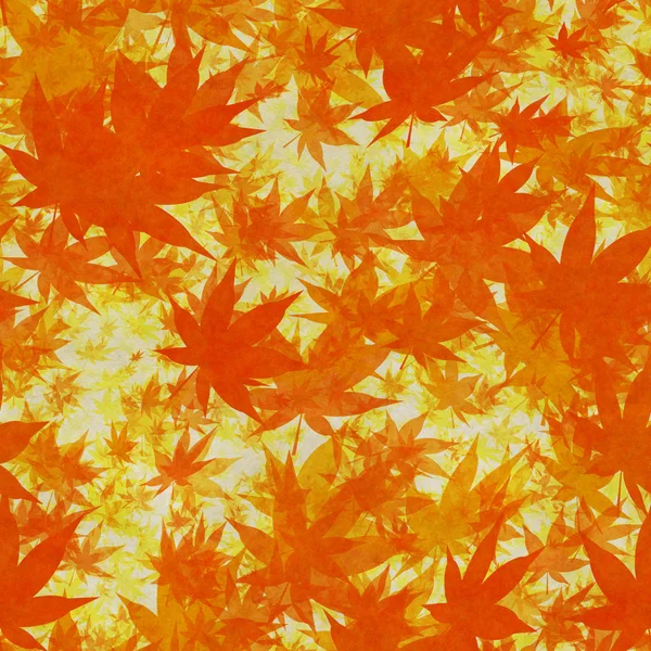 Autumn leaves seamless background — Stock Photo, Image