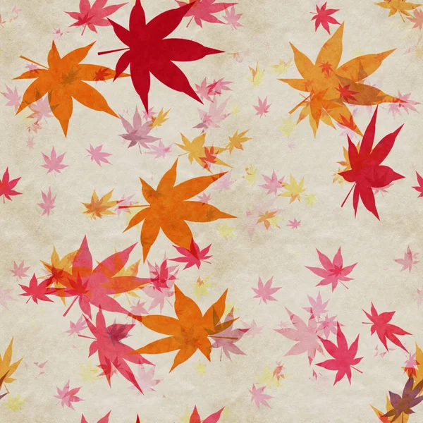 Outono folhas sem costura fundo — Fotografia de Stock