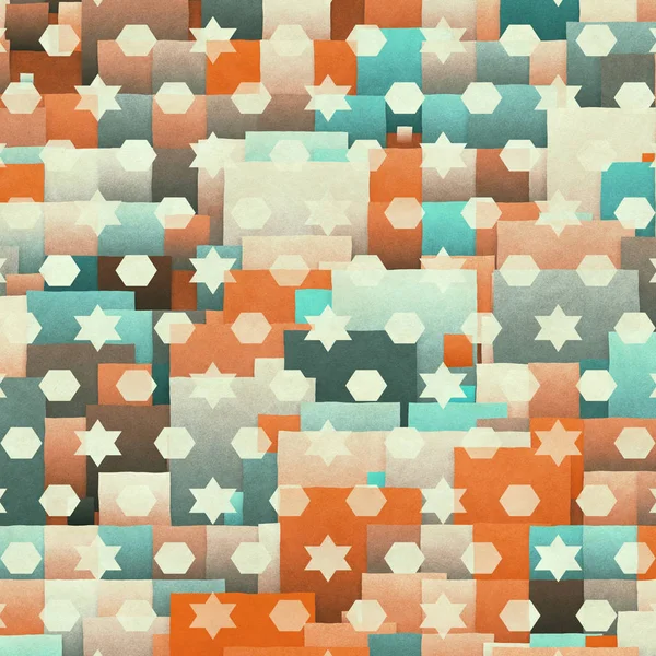 Retro patchwork background — Stock Photo, Image