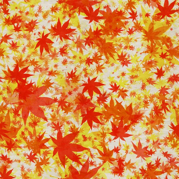 Autumn leaves seamless background — Stock Photo, Image