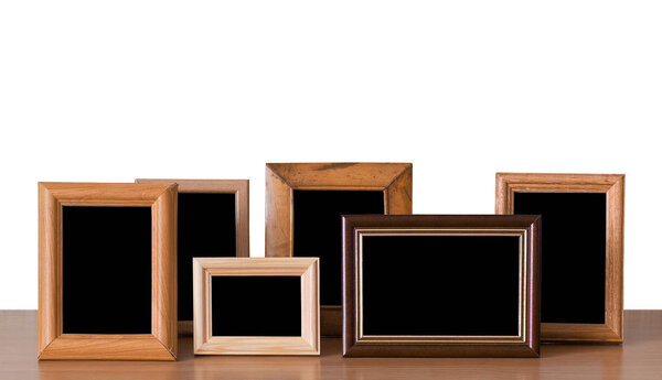 photo frame on table