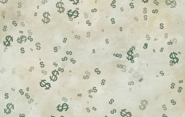 Dollar Tapet Bakgrund Gammalt Papper — Stockfoto
