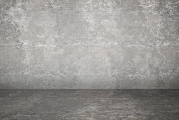 Порожня Кімната Гіпсовою Стіною Сірий Фон — стокове фото