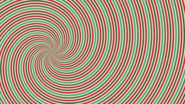 Vintage ışınları animasyonu. Geçmişe dönüş. Kusursuz döngü.