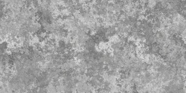 Eski kirli doku, gri beton duvar, pürüzsüz arka plan.