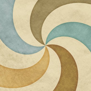 Geçmişe dönüş, eski grunge kağıdında eski güneş ışınları