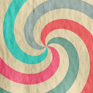 Geçmişe dönüş, eski grunge kağıdında eski güneş ışınları