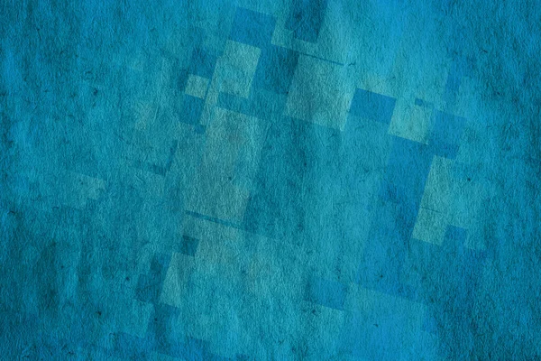 Abstract Blauw Achtergrond Oud Grunge Papier — Stockfoto