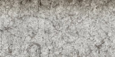 Eski kirli doku, gri beton duvar, pürüzsüz arka plan.