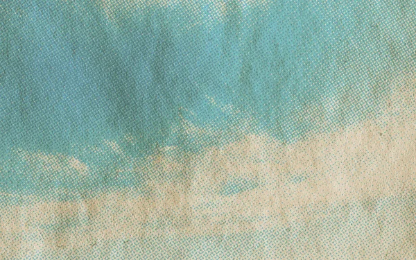 Motif Ciel Rétro Sur Vieille Texture Papier Nuages Vintage — Photo